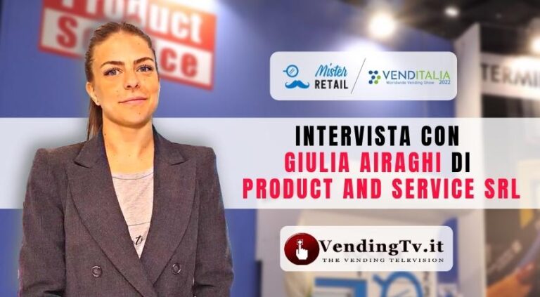 Venditalia 2022: l’intervista di VendingTv allo stand Product & Service – Mister Retail