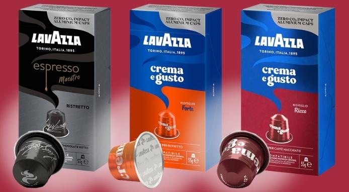 Le storiche miscele Lavazza ora in capsule green compatibili Nespresso -  Notizie dal mondo Horeca e del Foodservice