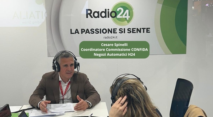 A Radio 24 Cesare Spinelli, coordinatore della Commissione Confida Shop 24
