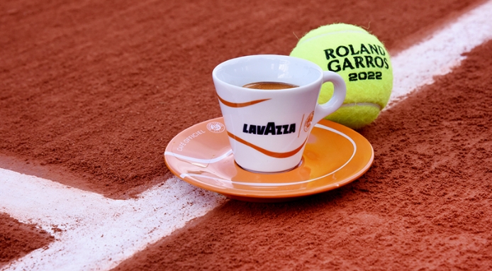 Lavazza per il decimo anno è il caffè ufficiale del Roland-Garros