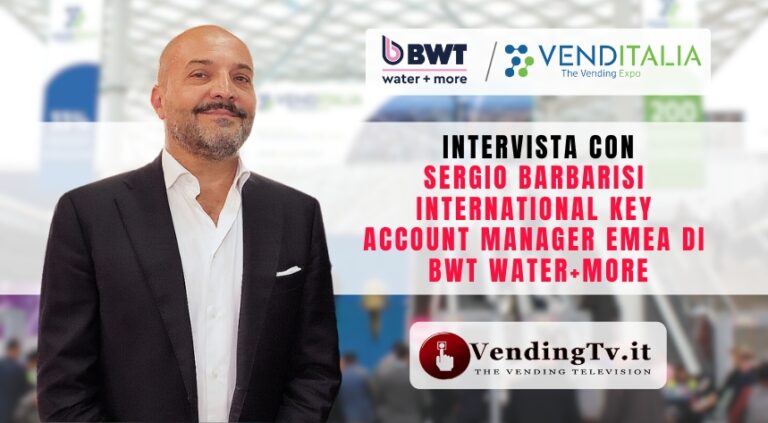 Venditalia 2024: l’intervista con Sergio Barbarisi allo stand BWT water+more