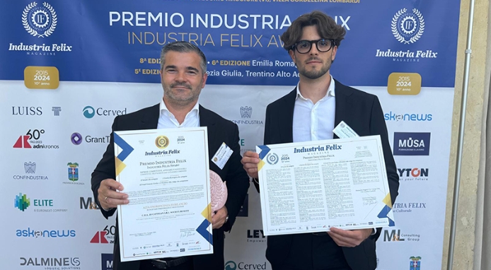 CDA vince il premio Industria Felix, il secondo dell’anno