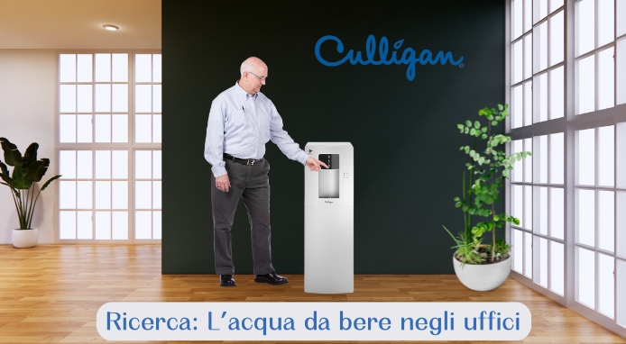 Ricerca Culligan: negli uffici acqua da bere sempre più sostenibile