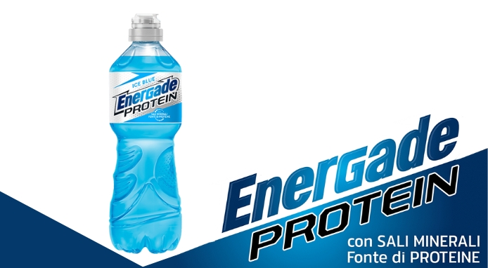 Energade Protein: nasce il nuovo Sport Drink con Proteine