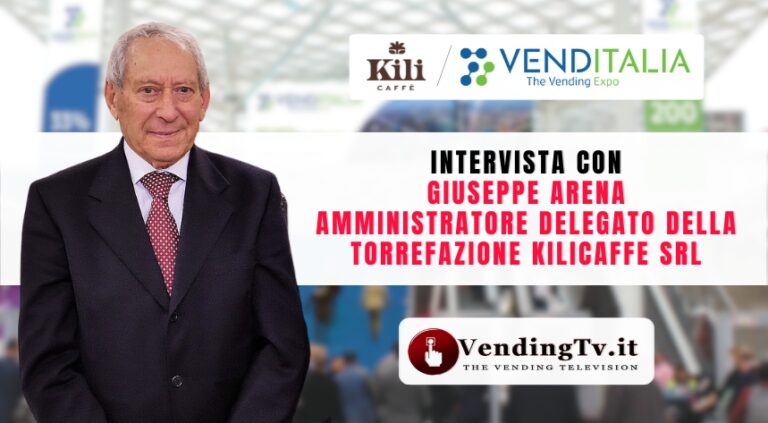 Venditalia 2024: l’intervista con Giuseppe Arena allo stand Kili Caffè